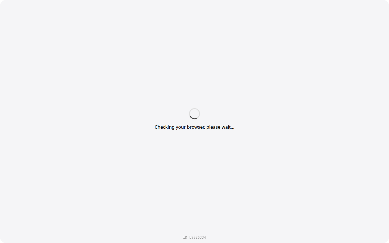 The browser check page